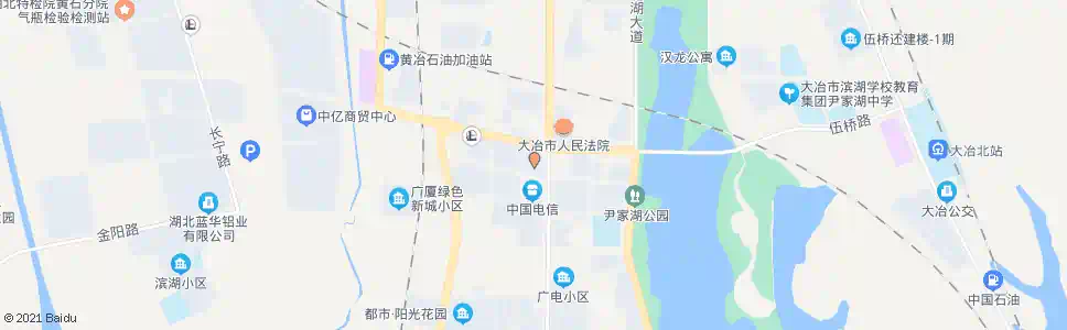 黄石大冶公安局_公交站地图_黄石公交_妙搜公交查询2025