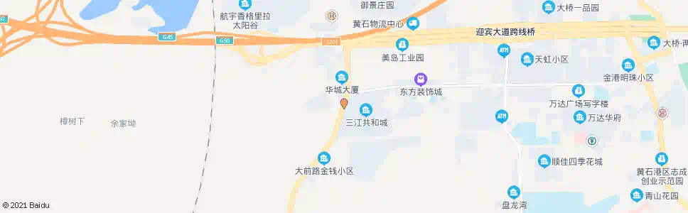 黄石叶家楼_公交站地图_黄石公交_妙搜公交查询2025