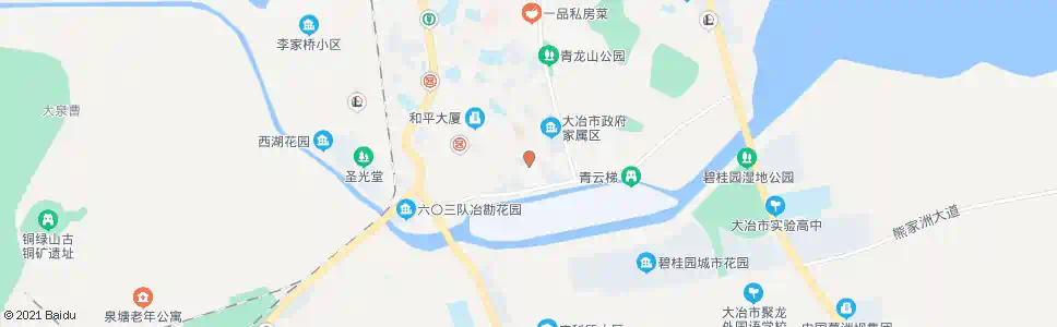 黄石大冶党校_公交站地图_黄石公交_妙搜公交查询2025