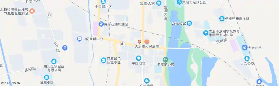 黄石大冶建设局(七里界路)_公交站地图_黄石公交_妙搜公交查询2025