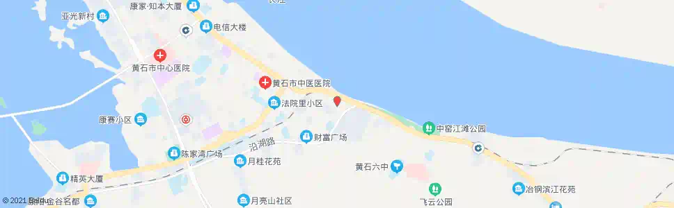黄石上窑(沿湖路)_公交站地图_黄石公交_妙搜公交查询2025
