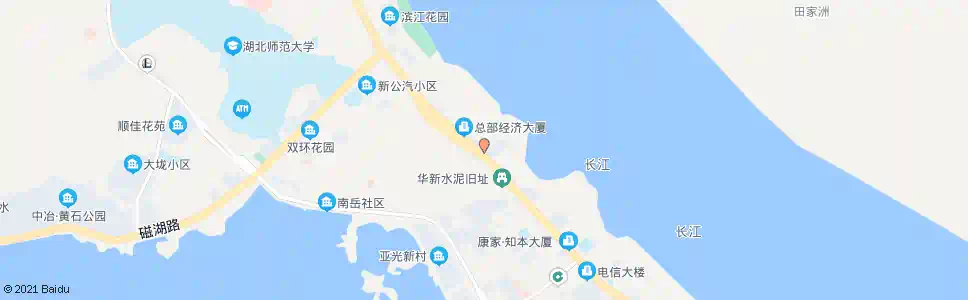 黄石红旗桥_公交站地图_黄石公交_妙搜公交查询2025