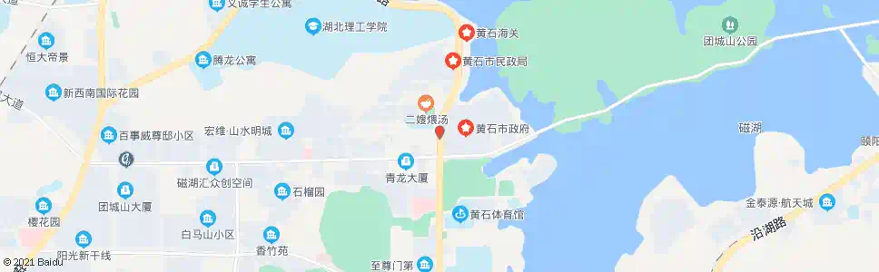 黄石档案馆_公交站地图_黄石公交_妙搜公交查询2025