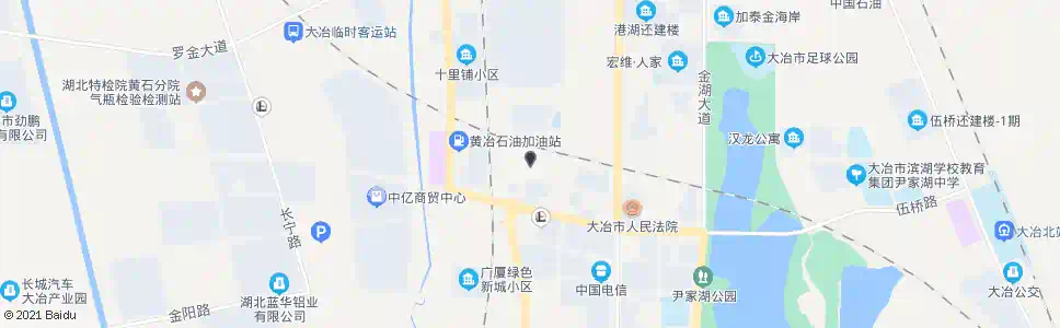 黄石七里界_公交站地图_黄石公交_妙搜公交查询2025