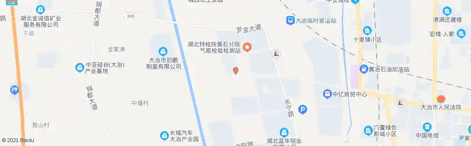 黄石正明铝业_公交站地图_黄石公交_妙搜公交查询2025