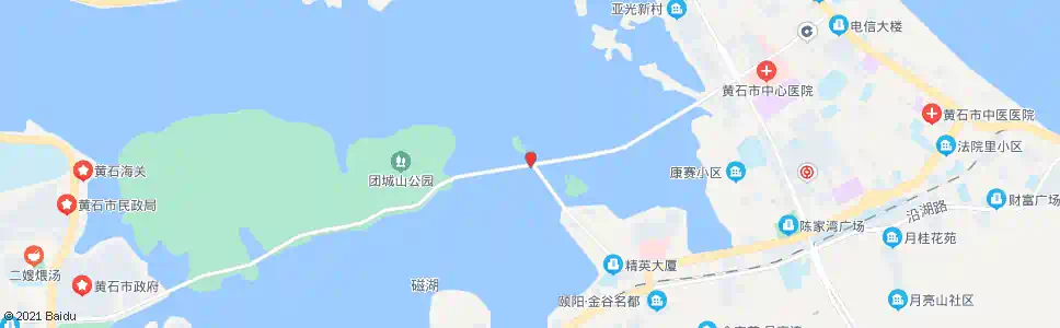 黄石鲇鱼墩(杭州东路)_公交站地图_黄石公交_妙搜公交查询2025