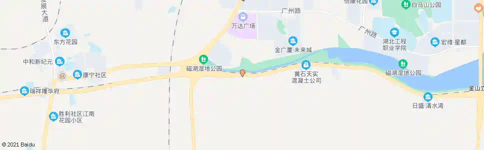 黄石谈山立交_公交站地图_黄石公交_妙搜公交查询2025
