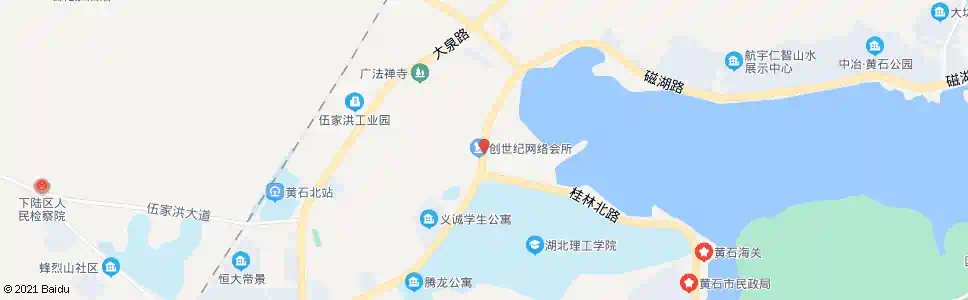 黄石皇姑岭_公交站地图_黄石公交_妙搜公交查询2025