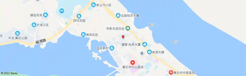黄石华新一村_公交站地图_黄石公交_妙搜公交查询2025