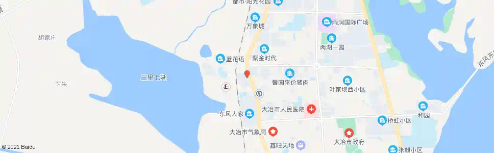 黄石阳光广场_公交站地图_黄石公交_妙搜公交查询2025