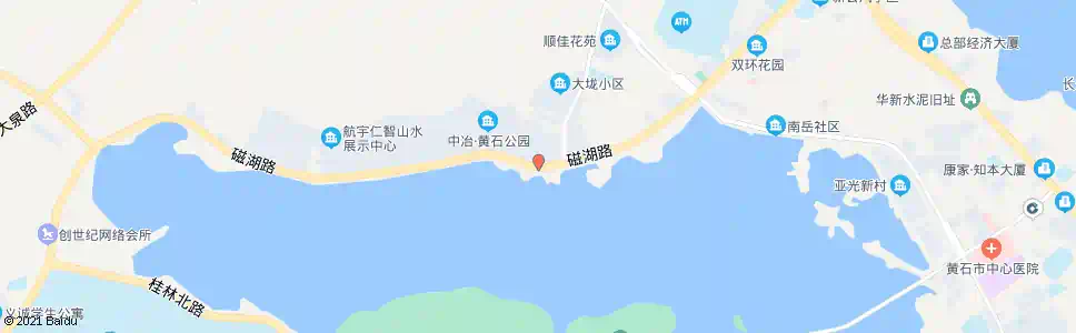 黄石桂花南路口_公交站地图_黄石公交_妙搜公交查询2025