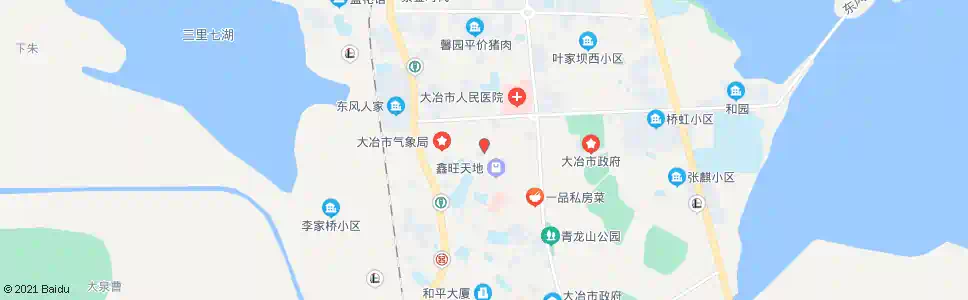 黄石华祺购物广场_公交站地图_黄石公交_妙搜公交查询2025