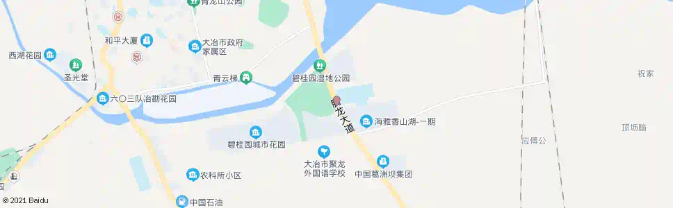 黄石大冶实验高中_公交站地图_黄石公交_妙搜公交查询2025