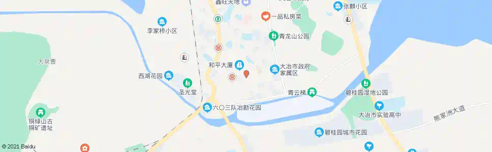 黄石东岳路派出所_公交站地图_黄石公交_妙搜公交查询2025