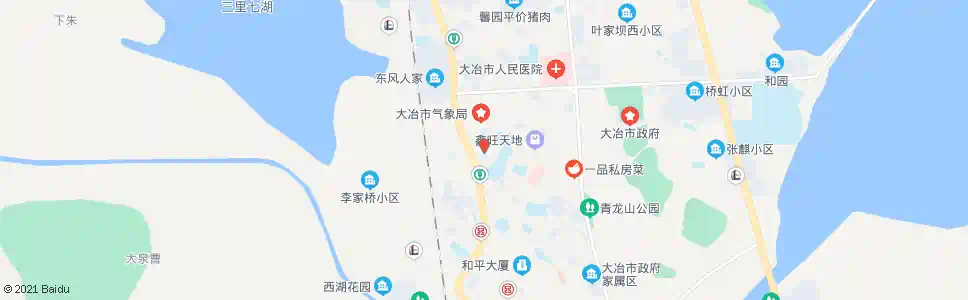黄石园林古建_公交站地图_黄石公交_妙搜公交查询2025