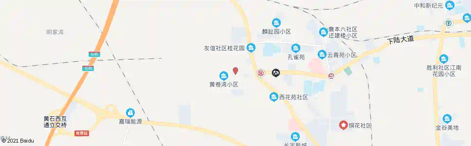 黄石有色动力厂_公交站地图_黄石公交_妙搜公交查询2025