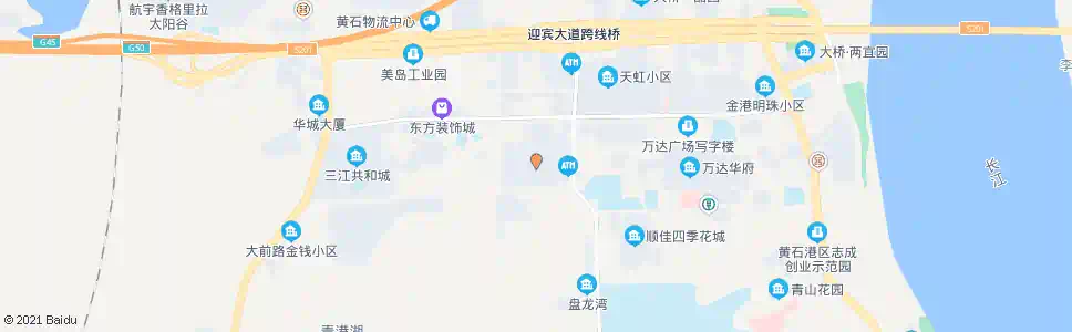 黄石天方小区_公交站地图_黄石公交_妙搜公交查询2025