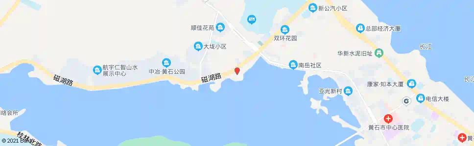 黄石桂花广场_公交站地图_黄石公交_妙搜公交查询2025