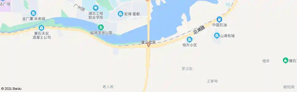 黄石李家坊(临时停靠)_公交站地图_黄石公交_妙搜公交查询2025