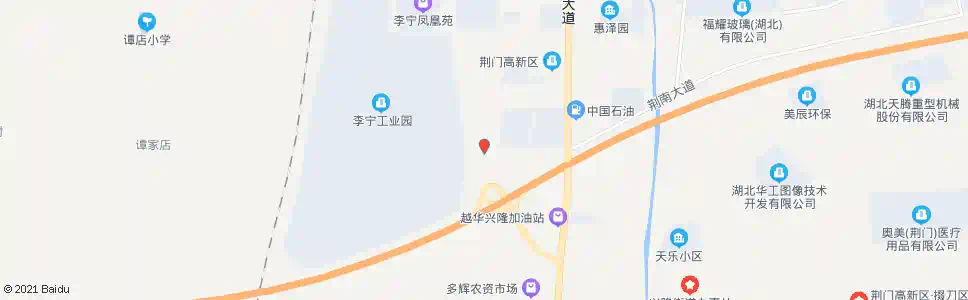 荆门创业四路_公交站地图_荆门公交_妙搜公交查询2025