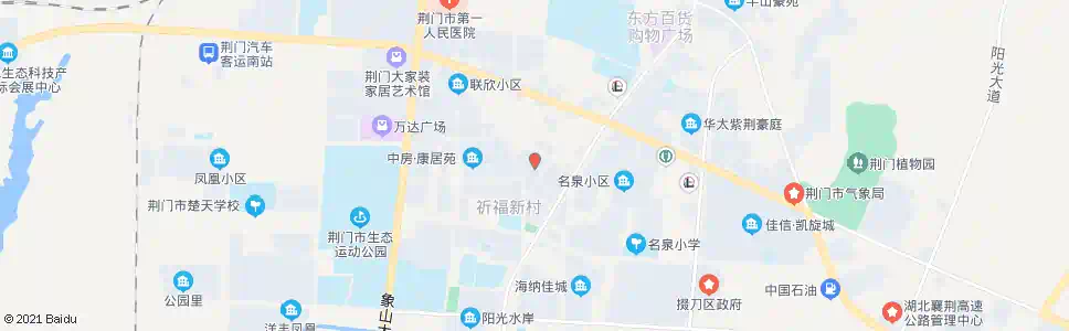 荆门惠民市场_公交站地图_荆门公交_妙搜公交查询2025