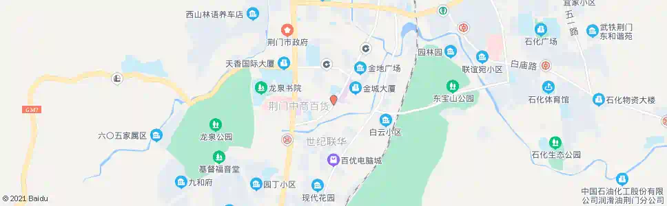 荆门国药商场_公交站地图_荆门公交_妙搜公交查询2025