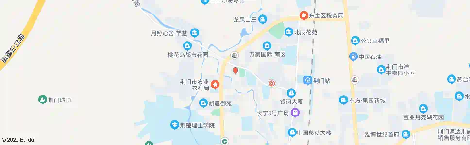 荆门东宝区政府_公交站地图_荆门公交_妙搜公交查询2025