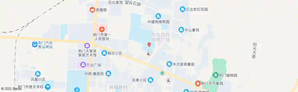 荆门职教集团_公交站地图_荆门公交_妙搜公交查询2025