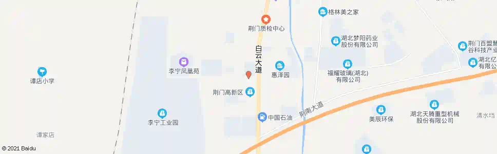 荆门创业二路_公交站地图_荆门公交_妙搜公交查询2025