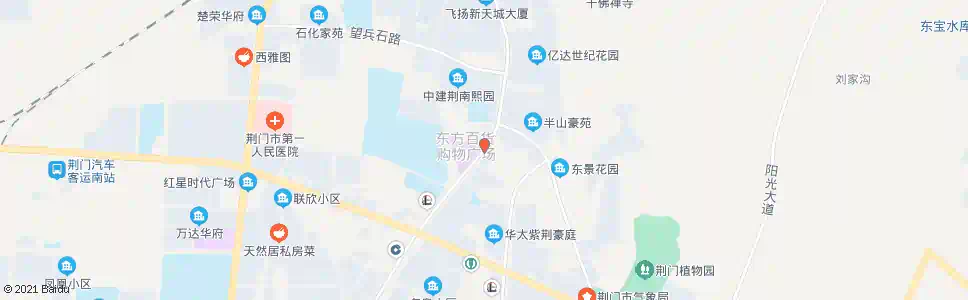 荆门东方购物广场_公交站地图_荆门公交_妙搜公交查询2025