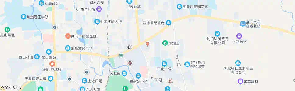 荆门涌鑫花园_公交站地图_荆门公交_妙搜公交查询2025