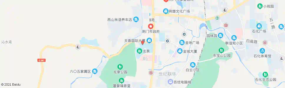 荆门龙泉中学_公交站地图_荆门公交_妙搜公交查询2025