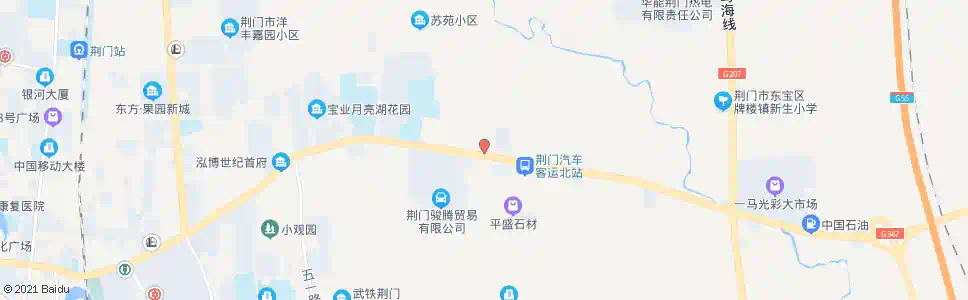 荆门中天化工_公交站地图_荆门公交_妙搜公交查询2025