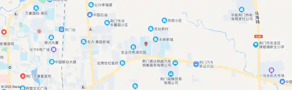 荆门东宝中学_公交站地图_荆门公交_妙搜公交查询2025
