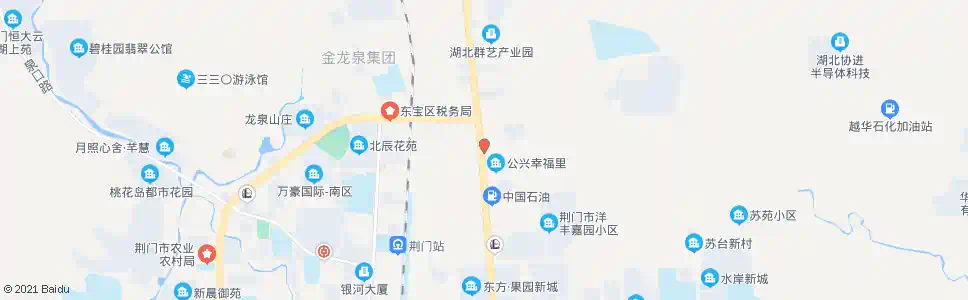 荆门苏台居委会_公交站地图_荆门公交_妙搜公交查询2025