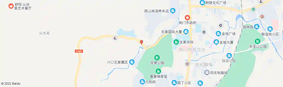 荆门武警支队_公交站地图_荆门公交_妙搜公交查询2025