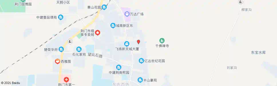 荆门体育场_公交站地图_荆门公交_妙搜公交查询2025