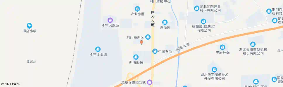 荆门创业三路_公交站地图_荆门公交_妙搜公交查询2025