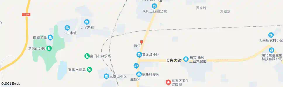 荆门新桥村委会_公交站地图_荆门公交_妙搜公交查询2025