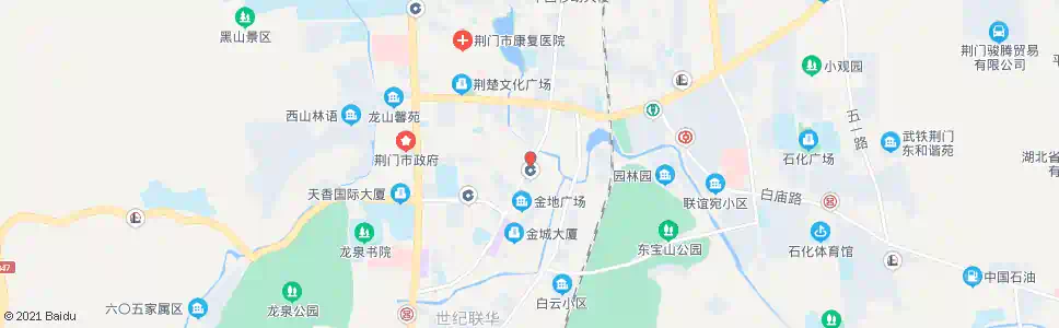 荆门金宁小区_公交站地图_荆门公交_妙搜公交查询2025