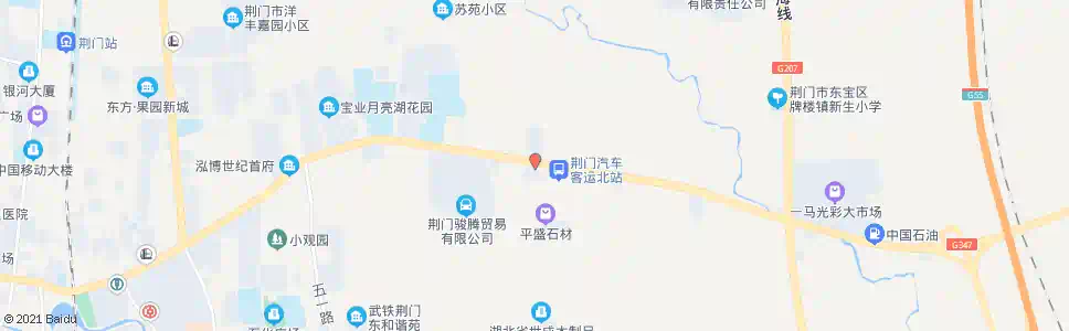 荆门陶瓷厂_公交站地图_荆门公交_妙搜公交查询2025