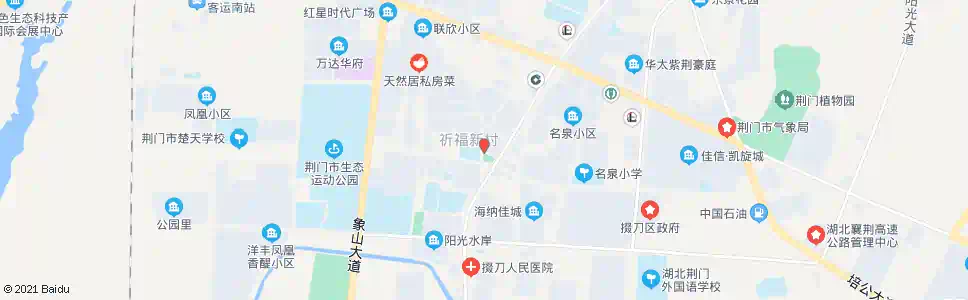 荆门东方百货超市_公交站地图_荆门公交_妙搜公交查询2025