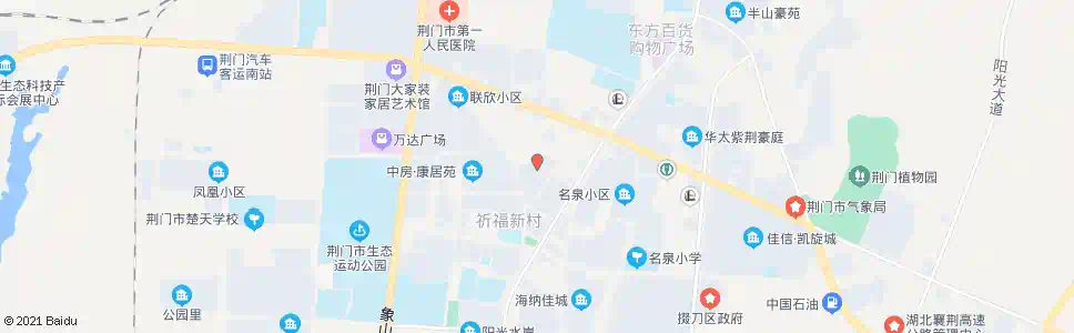 荆门常发大酒店_公交站地图_荆门公交_妙搜公交查询2025
