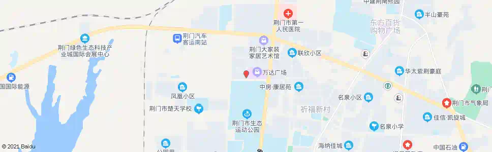 荆门枣山变电站_公交站地图_荆门公交_妙搜公交查询2025