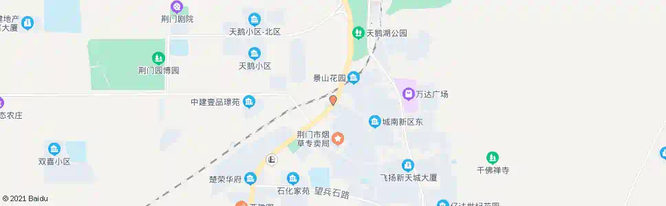 荆门城南新区_公交站地图_荆门公交_妙搜公交查询2025