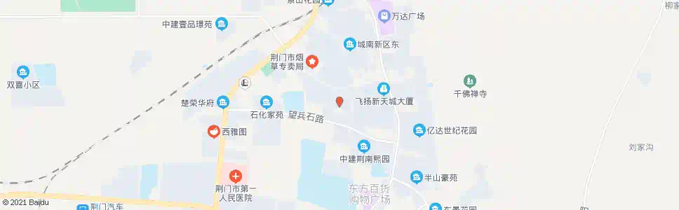 荆门黄龙武校(星球家俬)_公交站地图_荆门公交_妙搜公交查询2025