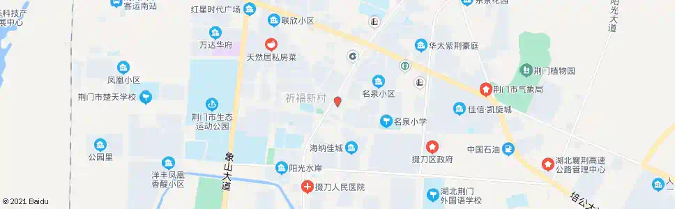 荆门隆盛佳苑_公交站地图_荆门公交_妙搜公交查询2025