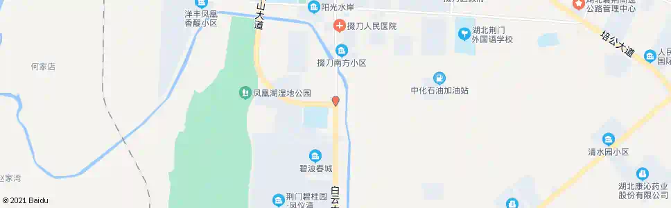 荆门三干渠桥_公交站地图_荆门公交_妙搜公交查询2025