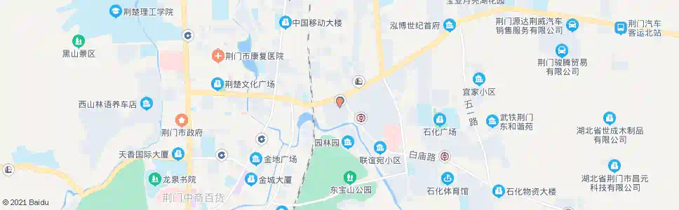 荆门洪源市场_公交站地图_荆门公交_妙搜公交查询2025
