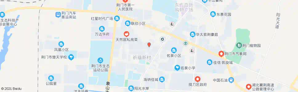 荆门惠民水果市场_公交站地图_荆门公交_妙搜公交查询2025